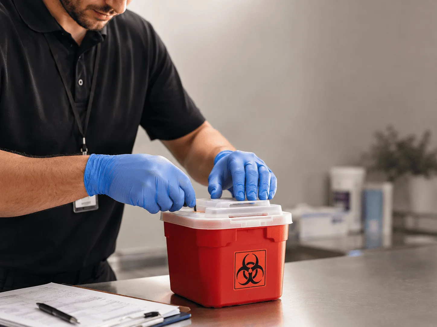 Why choose Sharps Waste Disposal in Trufant, MI